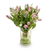 Kytice růžových tulipánů